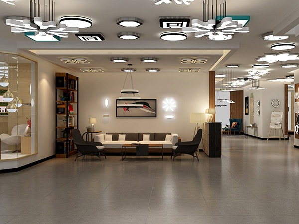 OTL照明復合旗艦店“現(xiàn)代簡約區(qū)”